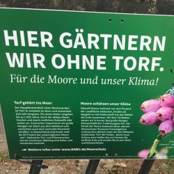 Torf -im Garten …nein Danke!