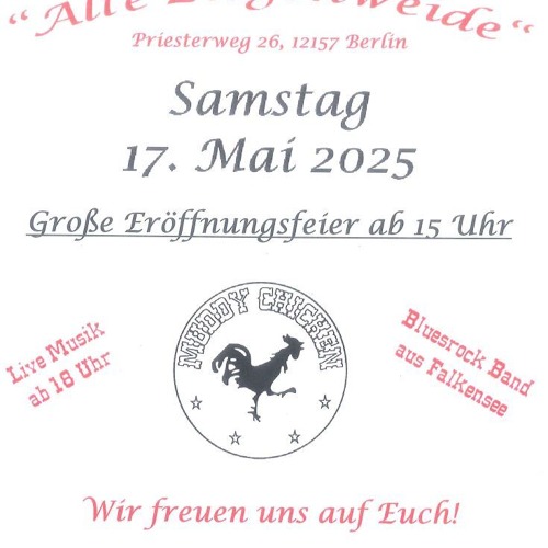 Wiedereröffnung mit neuer Bewirtung