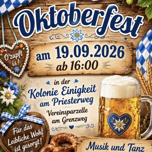 Oktoberfest "Einigkeit am Priesterweg"
