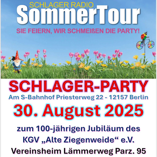 Schlager Radio SommerTour in der Kolonie "Alte Ziegenweide"