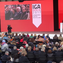 Marzahner Kleing&auml;rtner bei der Er&ouml;ffnung der IGA 2017&nbsp;