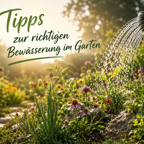 Tipps zur richtigen Bew&auml;sserung im Garten