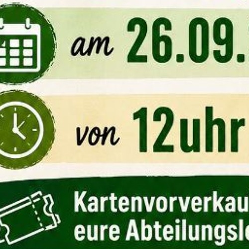 Erinnerung ans Saison-Abschlu&szlig;fest am 26.9.2026