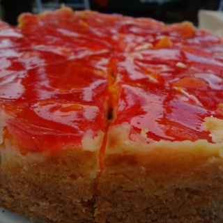 Eine Erdbeertorte