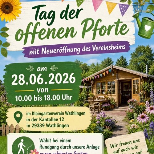 Tag der offenen Pforte 2026 im Kleing&auml;rtnerverein Wathlingen e. V. &ndash; Ein voller Erfolg
