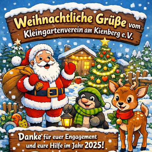 Weihnachtsgr&uuml;&szlig;e des Vorstands