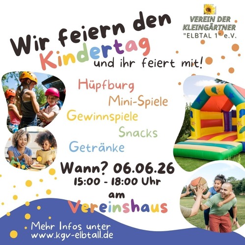 Kinderfest in unserer Kleingartenanlage