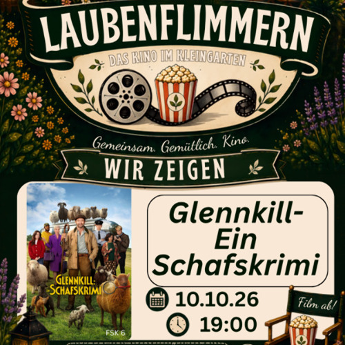 Laubenflimmern zeigt Glennkill - Ein Schafskrimi