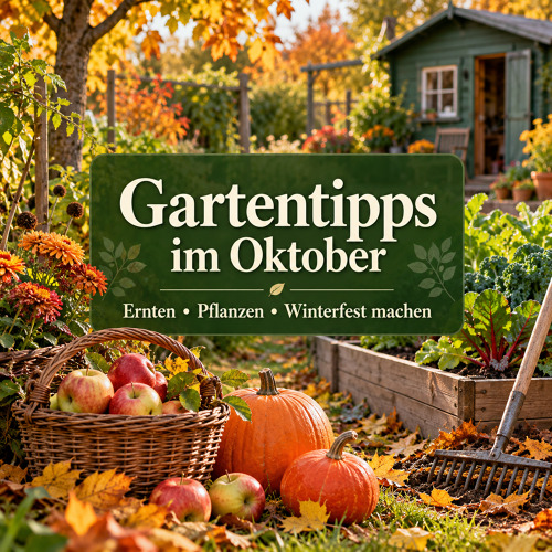 🍂 Gartentipps f&uuml;r Oktober