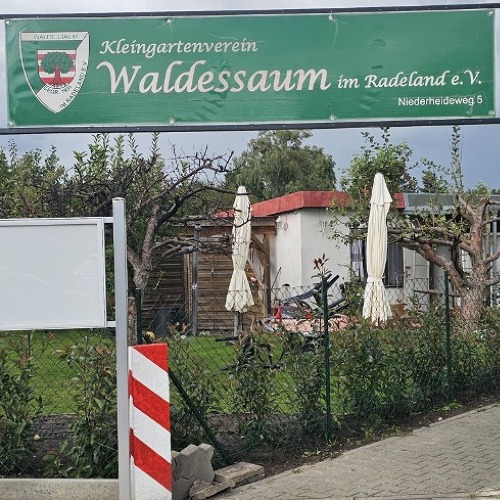 Das abgebrante Vereinsschild wurde wieder ersetzt!