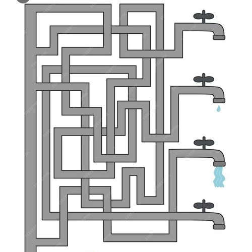 Reparatur der Wasserleitungen - Fotos hinzugefügt