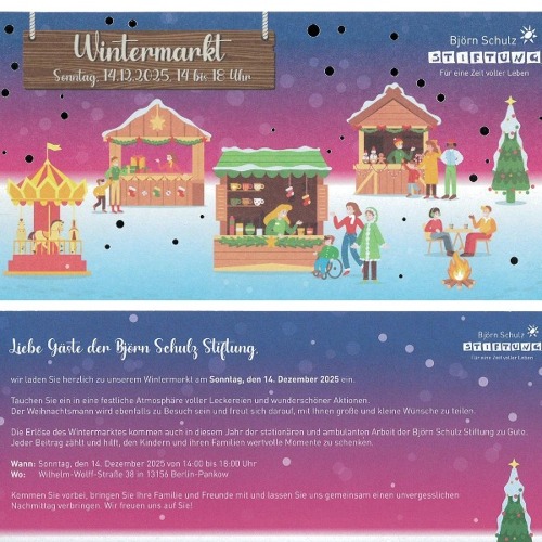 Wintermarkt der Björn-Schulz-Stiftung