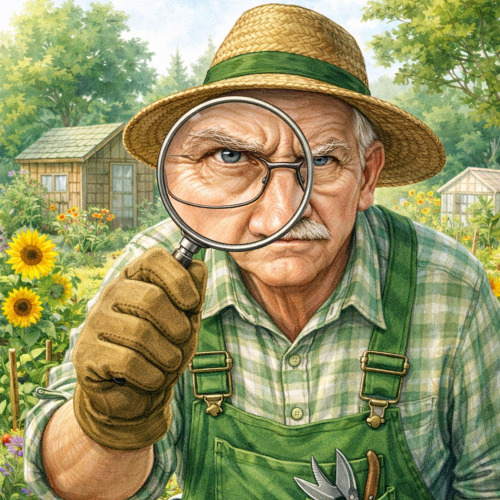 2. Gartenbegehung durch den Gartenwart