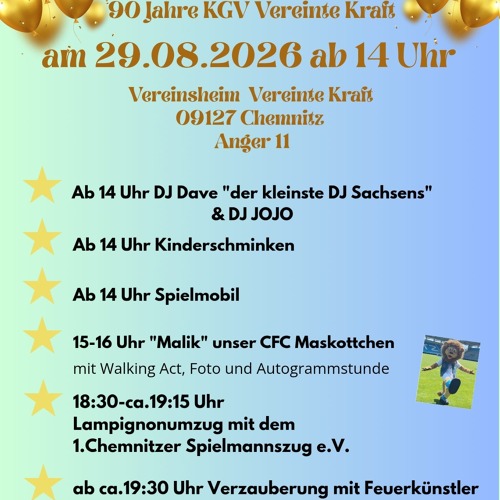 Wir suchen weitere Helfer und Unterst&uuml;tzer!90 Jahre KGV "Vereinte Kraft" e.V. am 29.08.2026. &nbsp; &nbsp; &nbsp; &nbsp; &nbsp; &nbsp; &nbsp; &nbsp; &nbsp; &nbsp; &nbsp; &nbsp; &nbsp; &nbsp; &nbsp; &nbsp; &nbsp; &nbsp; &nbsp; &nbsp; &nbsp; &nbsp; &nbsp; &nbsp; &nbsp; &nbsp; &nbsp; &nbsp;&nbsp;