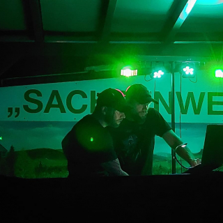 DJ A. in seinem Element