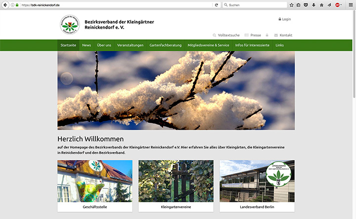 Bezirksverband der Kleingärtner Reinickendorf e.V. Webseite besuchen